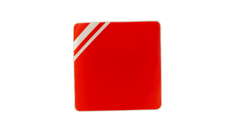 Klebefolie für Scheinwerfergehäuse - rot für Simson S53, S83
