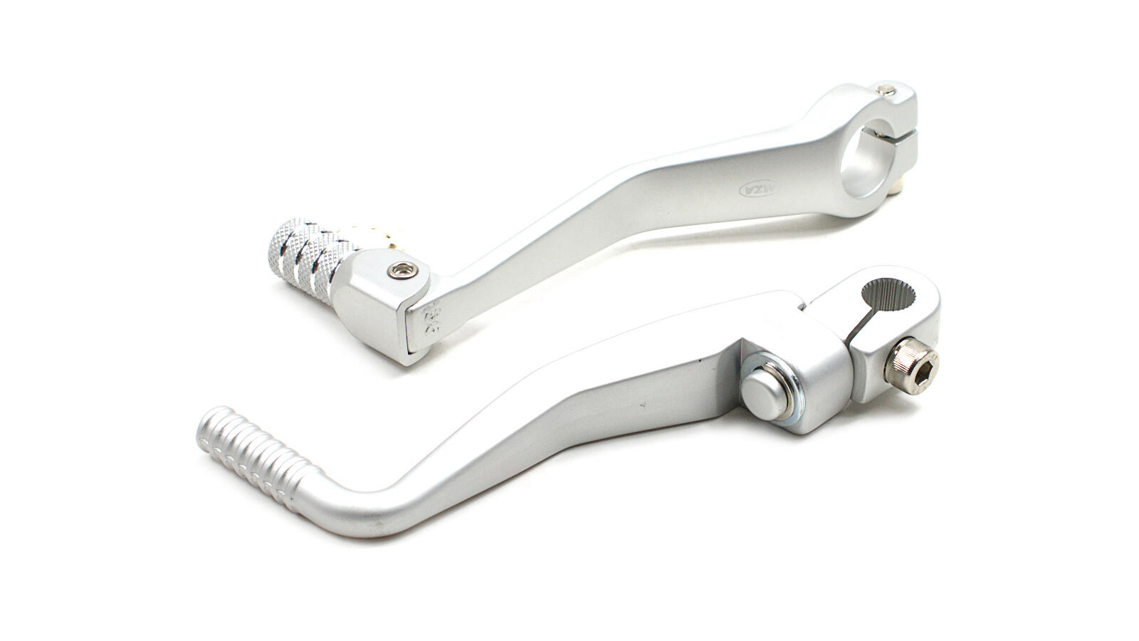 Kickstarterhebel  Fußschalthebel Silber Matt für Simson S51 usw Räumung 80005E