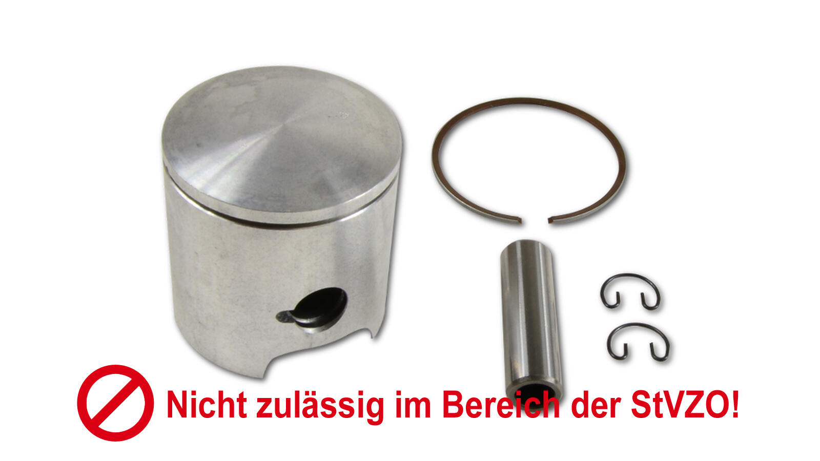 1-Ring Kolben kpl. für Simson S70, S83 (70cm³)