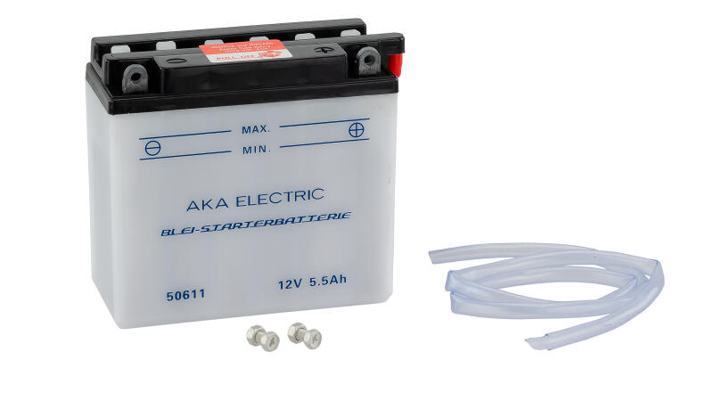 Batterie 12V 5,5Ah (OHNE Batteriesäure) passend für S50, S51, S70 - AKA Elektrik