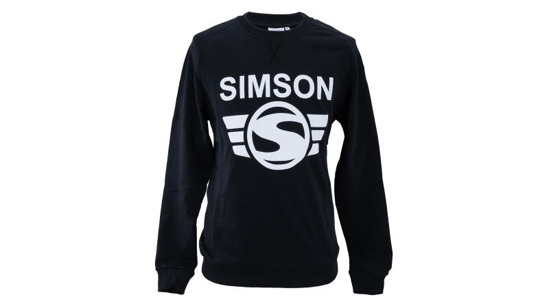Herren-Sweatshirt schwarz SIMSON