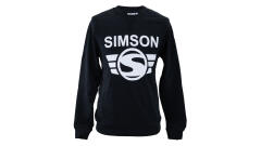 Herren-Sweatshirt schwarz "SIMSON"