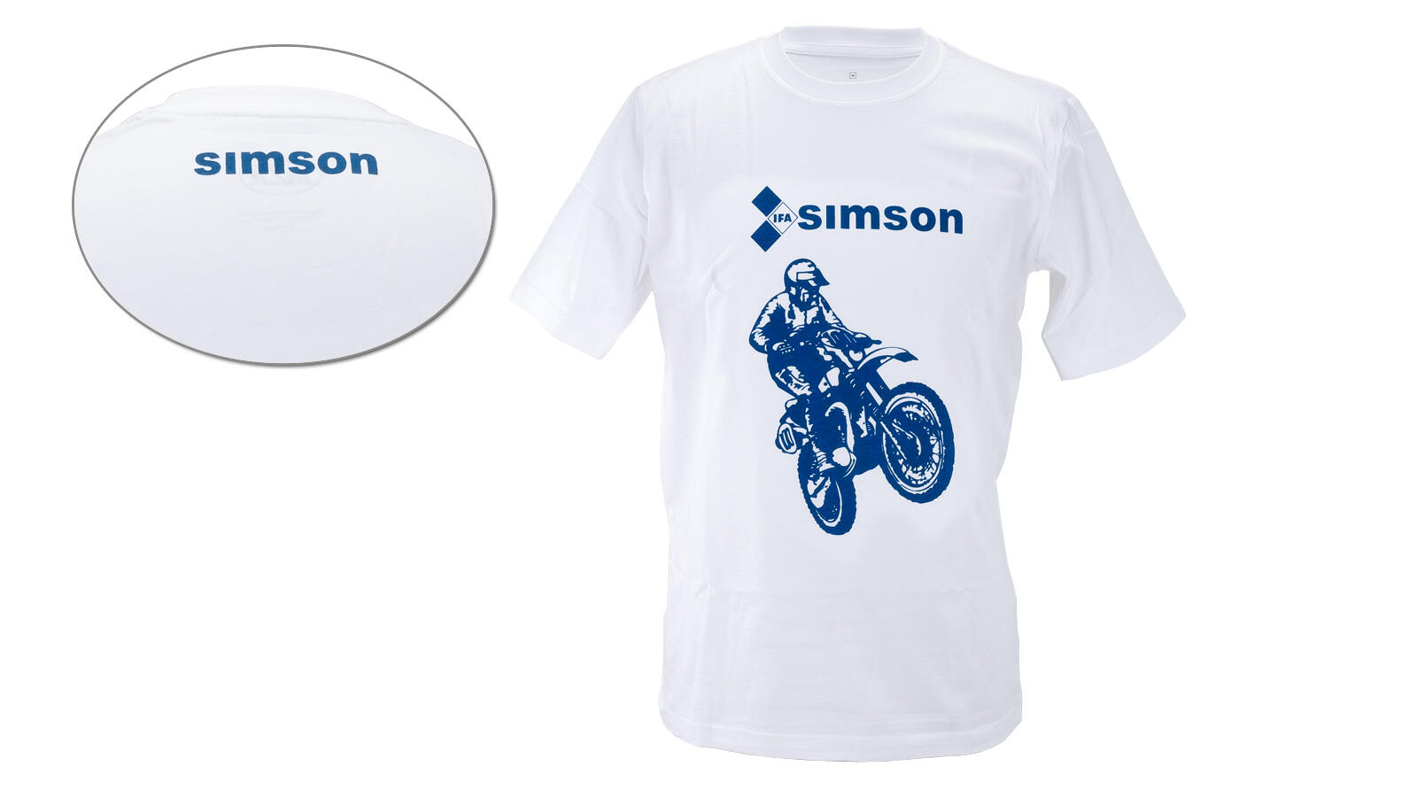 T-Shirt weiß SIMSON Cross