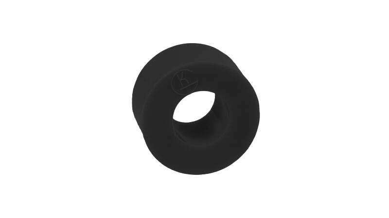 Distanzrolle schwarz - für Aluhandhebel - Simson S50, KR51/2