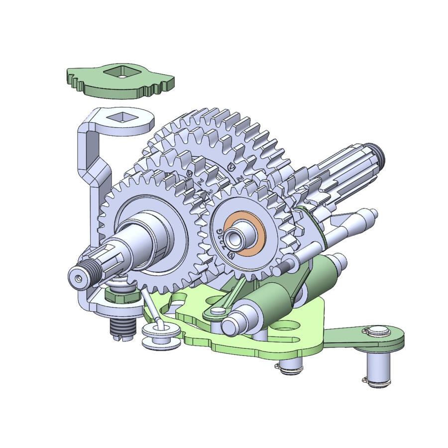 VM Getriebe komplett verstärkt für M54 4-Gang SR4-3,-4 Sperber Habicht