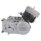 Neuer Komplettmotor 60ccm 4-Gang (60 km/h) NPC, Gehäuse silber, für Simson S51, KR51/2, SR50