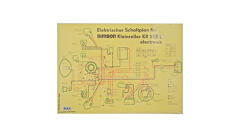 Schaltplan Farbposter (69x49cm) 6V Elektronic für...
