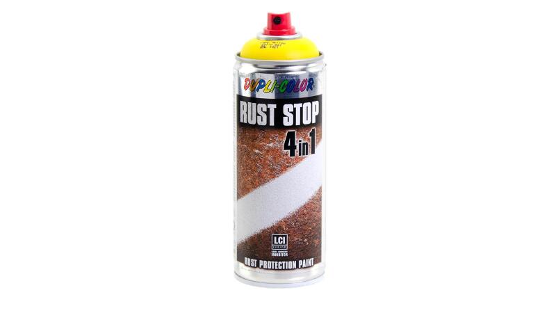 Dupli Color Rust Stop 4in1 - rapsgelb - seidenmatt - 400ml Dose