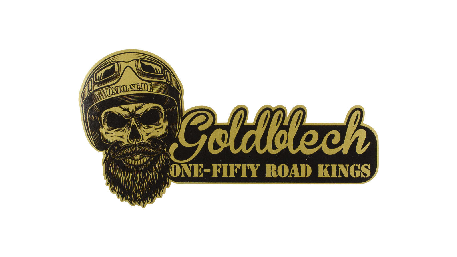Sticker ONE:FIFTY Goldblech