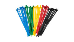 Kabelbinder farbig sortiert 200mm x 4,8mm (50-tlg.)