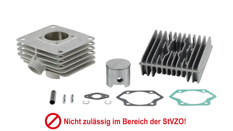 Zylinder + Kolben + Kopf 110ccm Tuningkit ZT 110N GEN2 Stage 2 für S51, SR50, KR51/2 **