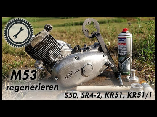Simson Motor M53 regenerieren & Verschleiß erkennen - S50, KR51, KR51/1, SR4-2 Tutorial